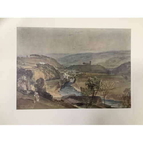 305 - A. J Finberg, Turners Watercolours at Farnley Hall, pub. The Studio Ltd, London, pts 1-6 together wi... 