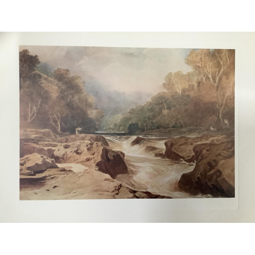 305 - A. J Finberg, Turners Watercolours at Farnley Hall, pub. The Studio Ltd, London, pts 1-6 together wi... 