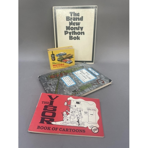 458 - A Brand New Monty Python Book, The Goon Show Scripts, The Dumpy Book of Motors and Road Transport, t... 