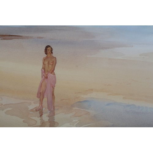 291 - ARR SIR WILLIAM RUSSELL FLINT PRA, RSW, ROI, RE (Scottish 1880-1969), Fiametta in Northumberland, on... 