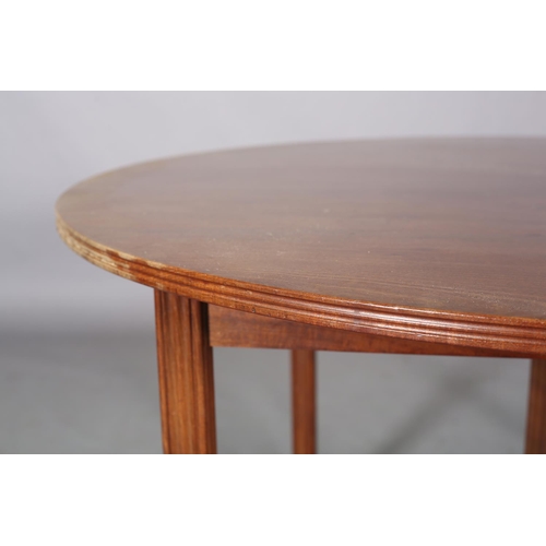 327 - GORDON RUSSELL (1892-1980), A mahogany table design no386, originally designed in 1925, circular wit... 