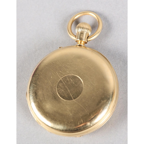 272 - A VICTORIAN POCKET WATCH BY EDWARD WHITE, 20 Cockspur St Pall Mall in 18ct gold half hunter case no.... 