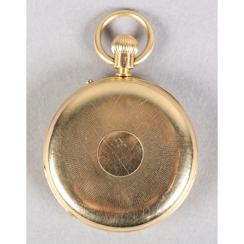 272 - A VICTORIAN POCKET WATCH BY EDWARD WHITE, 20 Cockspur St Pall Mall in 18ct gold half hunter case no.... 