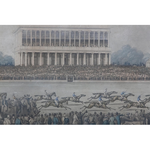 304 - AFTER GEO TATTERSALL (1817-1849), Ascot-The Race for the Emperor's Cup 1846 and Epsom - The Race for... 