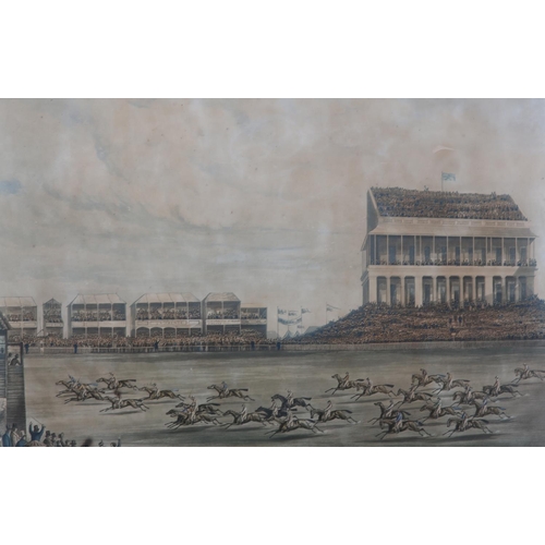 304 - AFTER GEO TATTERSALL (1817-1849), Ascot-The Race for the Emperor's Cup 1846 and Epsom - The Race for... 