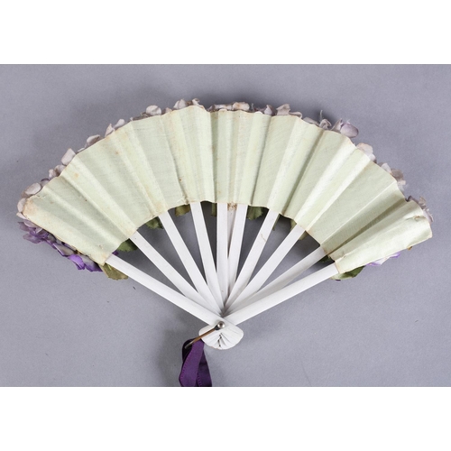 11 - The Posy Fan! A very scarce fan that is seldom seen, this fan has a specific construction that permi... 