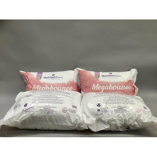 113 - Slumberdown pillows in bags together with unused bedding in original packaging