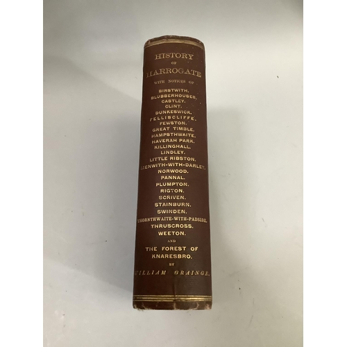 87 - History of Harrogate with notices of the villages around and the Forest of Knaresborough by William ... 