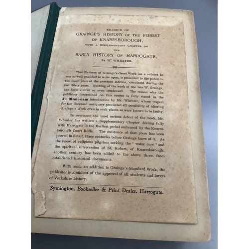 87 - History of Harrogate with notices of the villages around and the Forest of Knaresborough by William ... 