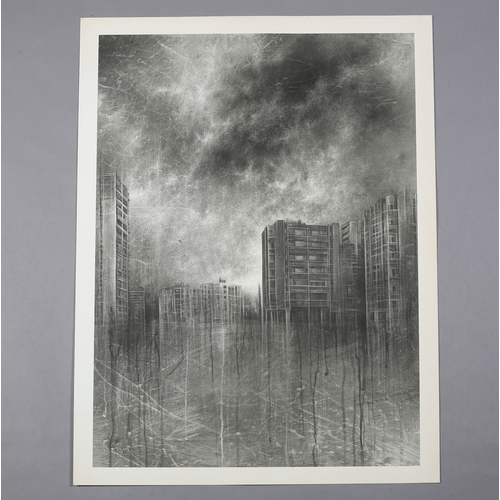 132 - ARR Rourke Van Dal (Craig Everitt) British 20/21st  Dark Walks Home - Smoke, giclee print, monochrom... 