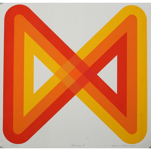 141 - Frank Rowland (American 1927-2012), Device 3, serigraph, signed and titled in pencil to the margin, ... 