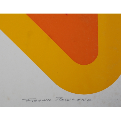 141 - Frank Rowland (American 1927-2012), Device 3, serigraph, signed and titled in pencil to the margin, ... 