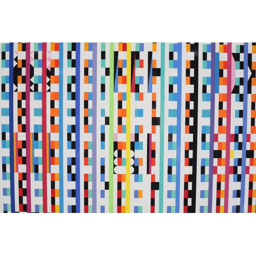 118 - Yaacov Agam (Israel b1928) Beyond The Visible, colour screen-print, signed bottom right and no HC 1/... 