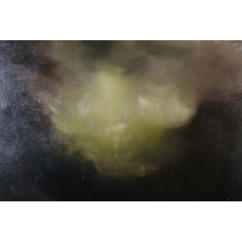 9 - ARR Christopher P Wood (b1961), Passing Storm, oil on canvas, initialled and dated AD1994, 101.5cm x... 