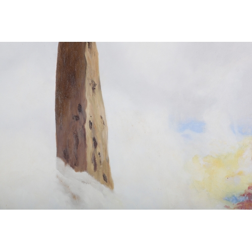 83 - ARR Bea Henson (21st century), Fire and Stone, oil on canvas, initialled and dated 2010 to lower rig... 