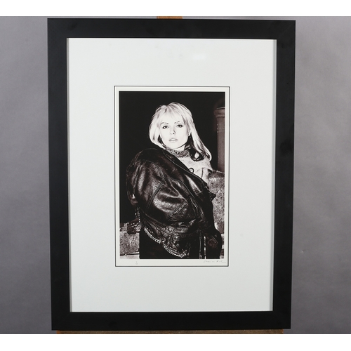 109 - Sheila Rock - Blondie - Deborah Harry, Islington London November 1977, Rockarchive Edition 7/100, gi... 