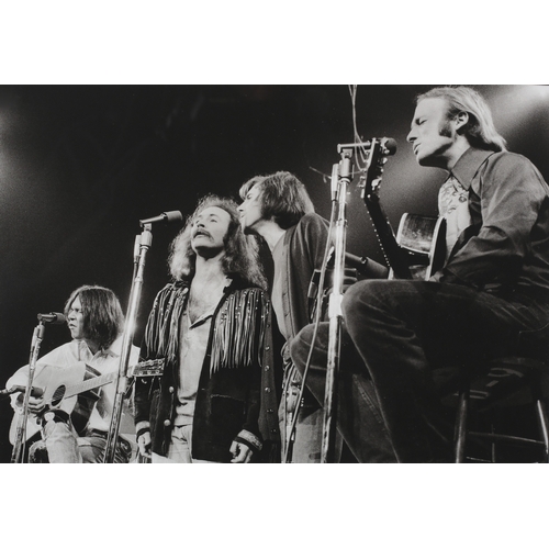 110 - Ray Stevenson - Crosby, Stills, Nash and Young, Royal Albert Hall, London January 1970, Rock archive... 