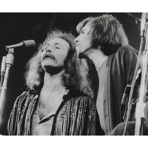 110 - Ray Stevenson - Crosby, Stills, Nash and Young, Royal Albert Hall, London January 1970, Rock archive... 