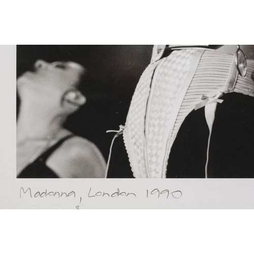 111 - George Jaworsky, Madonna, Wembley Stadium,, London July 1990, Rock Archive Edition 8/100, giclée pri... 