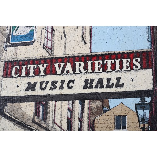 16 - ARR Stuart Walton (b1933) City Varieties Music Hall, Leeds, oil on board, signed and dated (19)62 to... 