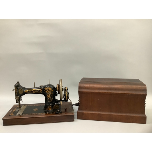 127 - A Victorian Frisby Singer sewing machine, No:288997 circa 1869