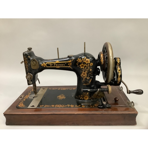 127 - A Victorian Frisby Singer sewing machine, No:288997 circa 1869