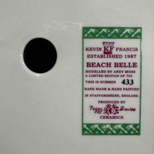 32 - A Kevin Francis figure 'Beach Belle' modelled by Andy Moss no.433/750 handmade and painted, produced... 