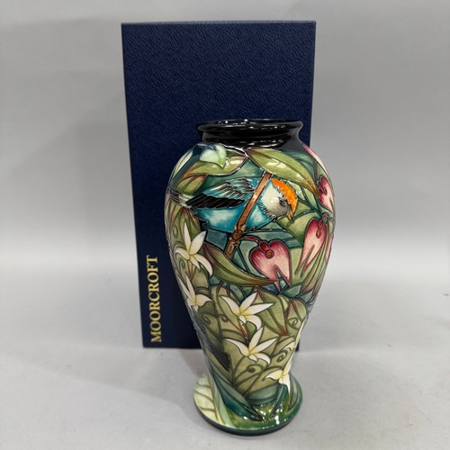 7 - A Moorcroft vase from the Amazon series signed to the underside Sian Leeper, no.39/500 and dated 200... 