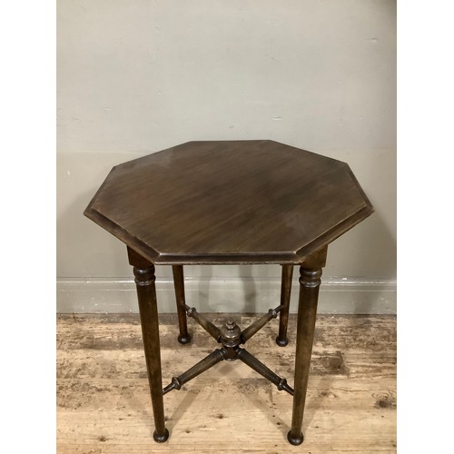 316 - An octagonal window table