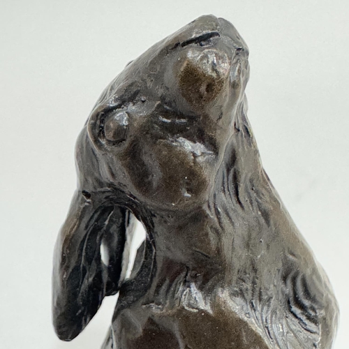 30 - A bronze figure of a hare by Sue Maclaurin, Nelson and Forbes Foundry, no 1/250