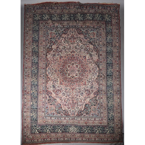 469 - A MASHAD CARPET, Khorassan District North East Persia, c1910, signed, wool on cotton foundation, the... 