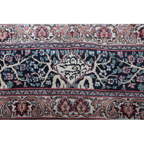 469 - A MASHAD CARPET, Khorassan District North East Persia, c1910, signed, wool on cotton foundation, the... 