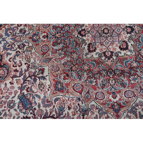 469 - A MASHAD CARPET, Khorassan District North East Persia, c1910, signed, wool on cotton foundation, the... 