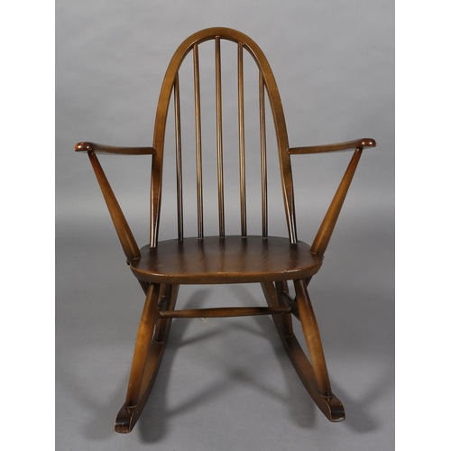 30 - An Ercol Quaker Golden Dawn rocking chair, model 428