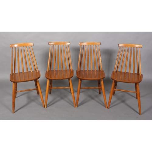 128 - A set of four 1960s Tella chairs for Ikea