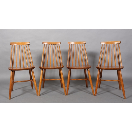 128 - A set of four 1960s Tella chairs for Ikea