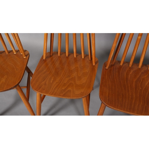 128 - A set of four 1960s Tella chairs for Ikea