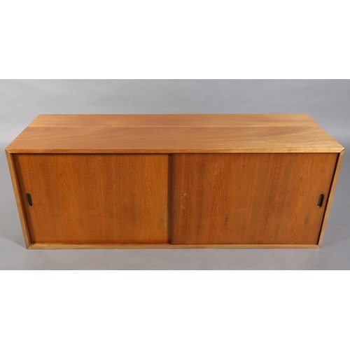 4 - Robin Day (1915-2010) for Hille's Interplan Range c1955, teak sideboard with sliding doors, the inte... 