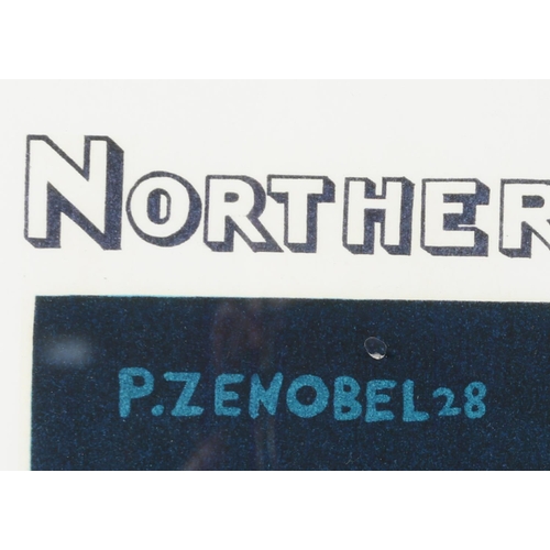 123 - After P Zenobel, A New Blue Train to the Cote D'Azue, Northern France Ry-Wagons Lits Co - P.L.M. Rys... 