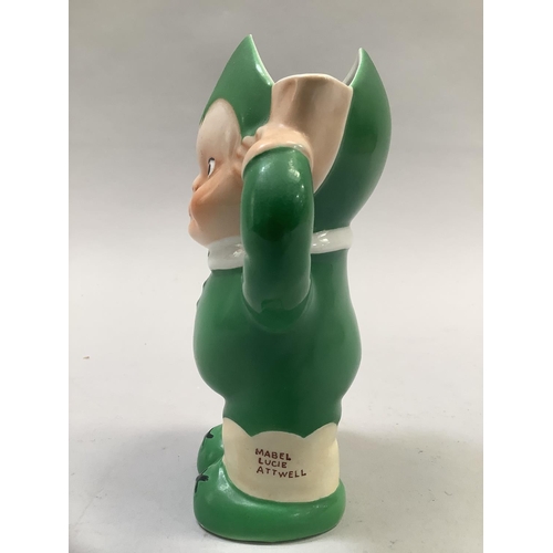 10 - A Shelley vase in the figure of a pixie after Mabel Lucie Attwell, registered number 724421 with She... 