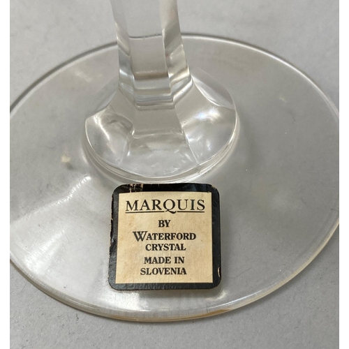53 - A set of six Waterford Marquis pattern wine glasses, 19.5cm