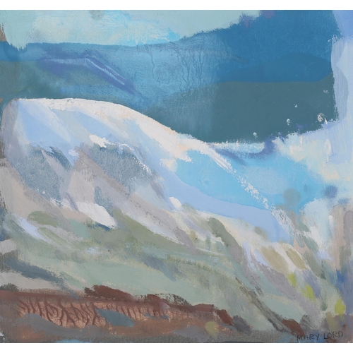 14 - ARR Mary Lord (British b1931), Times of Year - January and February, a pair, oil on paper, signed to... 