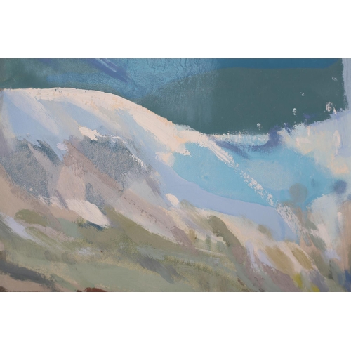 14 - ARR Mary Lord (British b1931), Times of Year - January and February, a pair, oil on paper, signed to... 