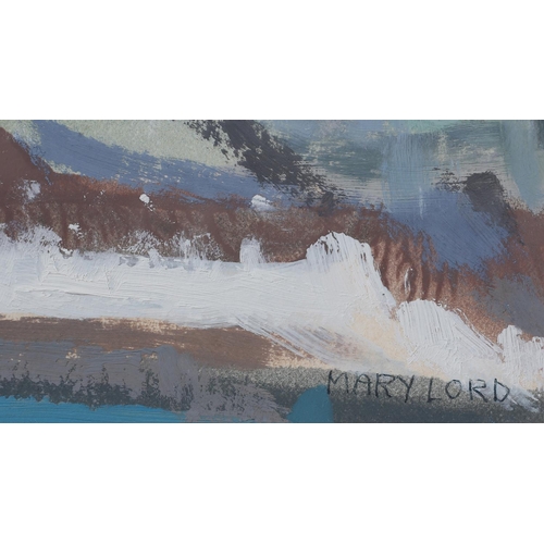 14 - ARR Mary Lord (British b1931), Times of Year - January and February, a pair, oil on paper, signed to... 