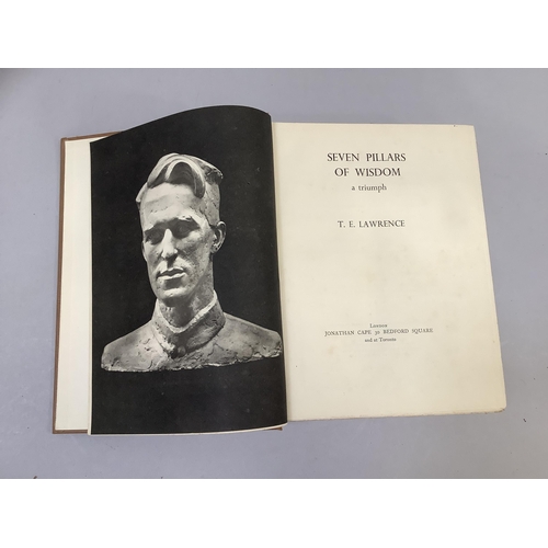 42 - T E Lawrence, Seven Pillars of Wisdom, first published for general circulation 1935, published Jonat... 