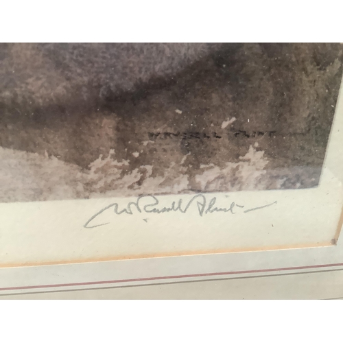 49 - After Sir William Russell Flint, 'A Question of Colour' colour print, signed in pencil to the margin... 