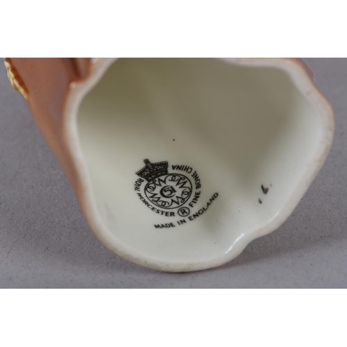 50 - SEVEN ROYAL WORCESTER PORCELAIN CANDLE SNUFFERS, including Monk, Toddie, Budge, Mandarin, Owl, Punch... 