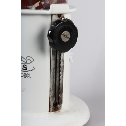 9B - A PAYSANDU OX TONGUES PRESS, made in Brazil for McCall & Co Ltd of London with ratchet side knob and... 