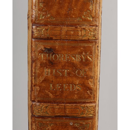 26 - WHITAKER, THOMAS DUNHAM - RALPH THORESBY'S HISTORY OF LEEDS, in 2 vols, printed Robinson, Son & Hold... 