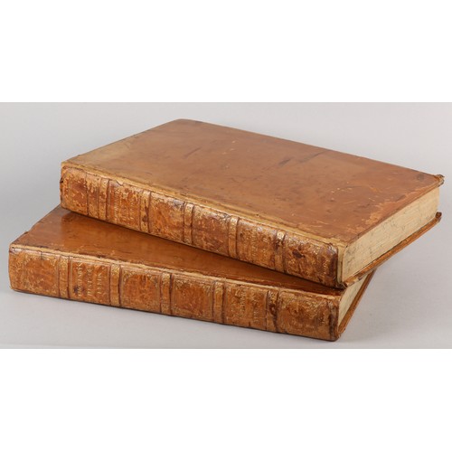 26 - WHITAKER, THOMAS DUNHAM - RALPH THORESBY'S HISTORY OF LEEDS, in 2 vols, printed Robinson, Son & Hold... 